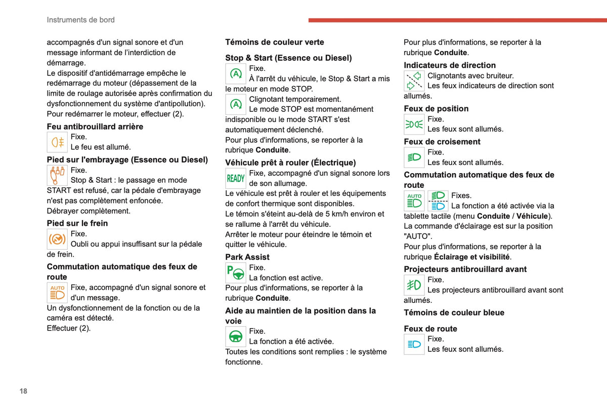 2021-2022 Citroën C4/e-C4 Manuel du propriétaire | Français