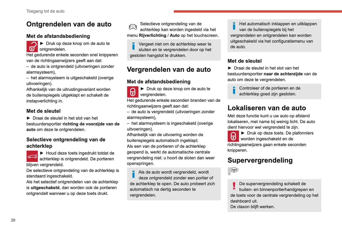 2019-2021 Citroën C4 Cactus Gebruikershandleiding | Nederlands