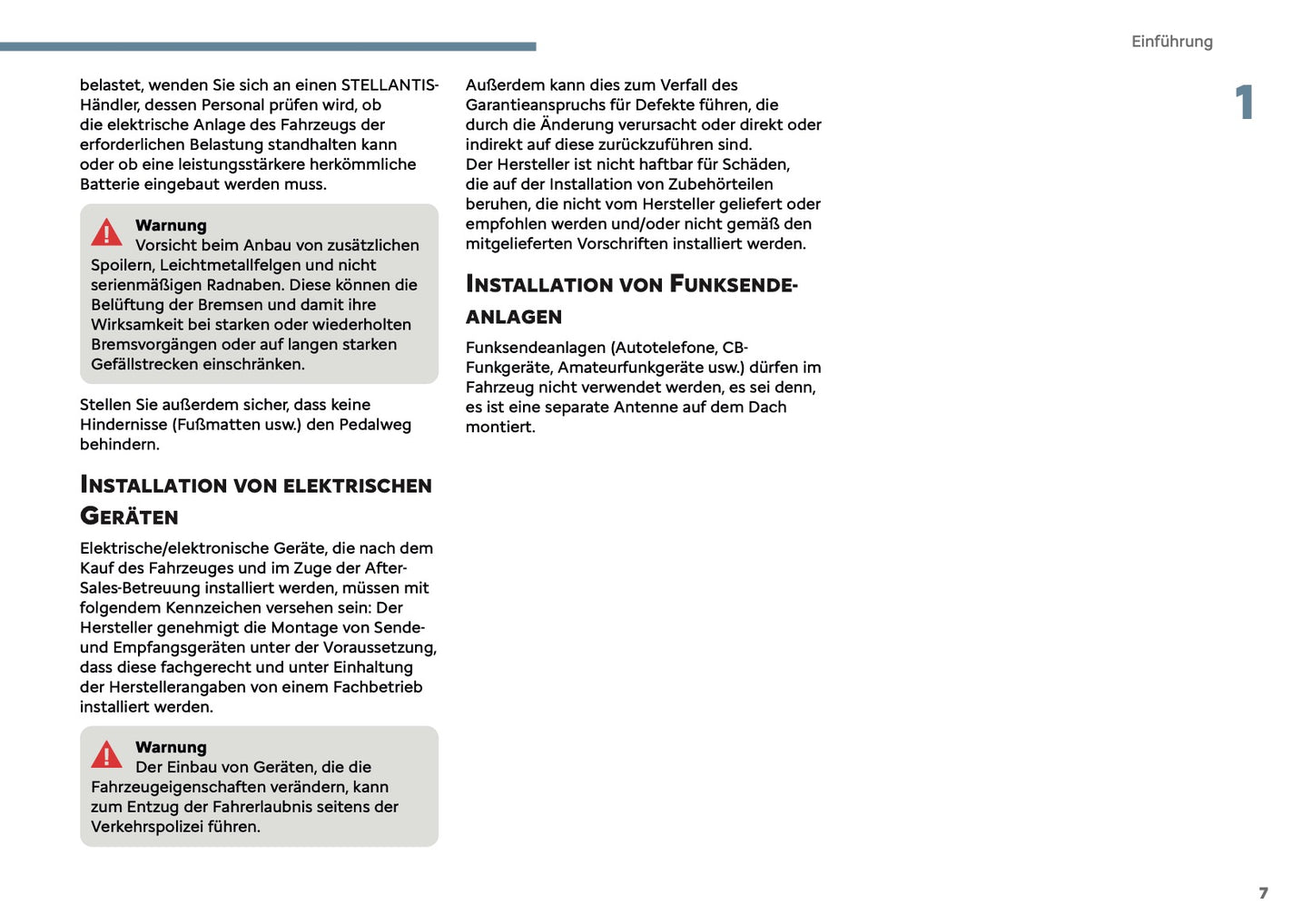 2025 Citroën C5 Aircross Owner's Manual | German