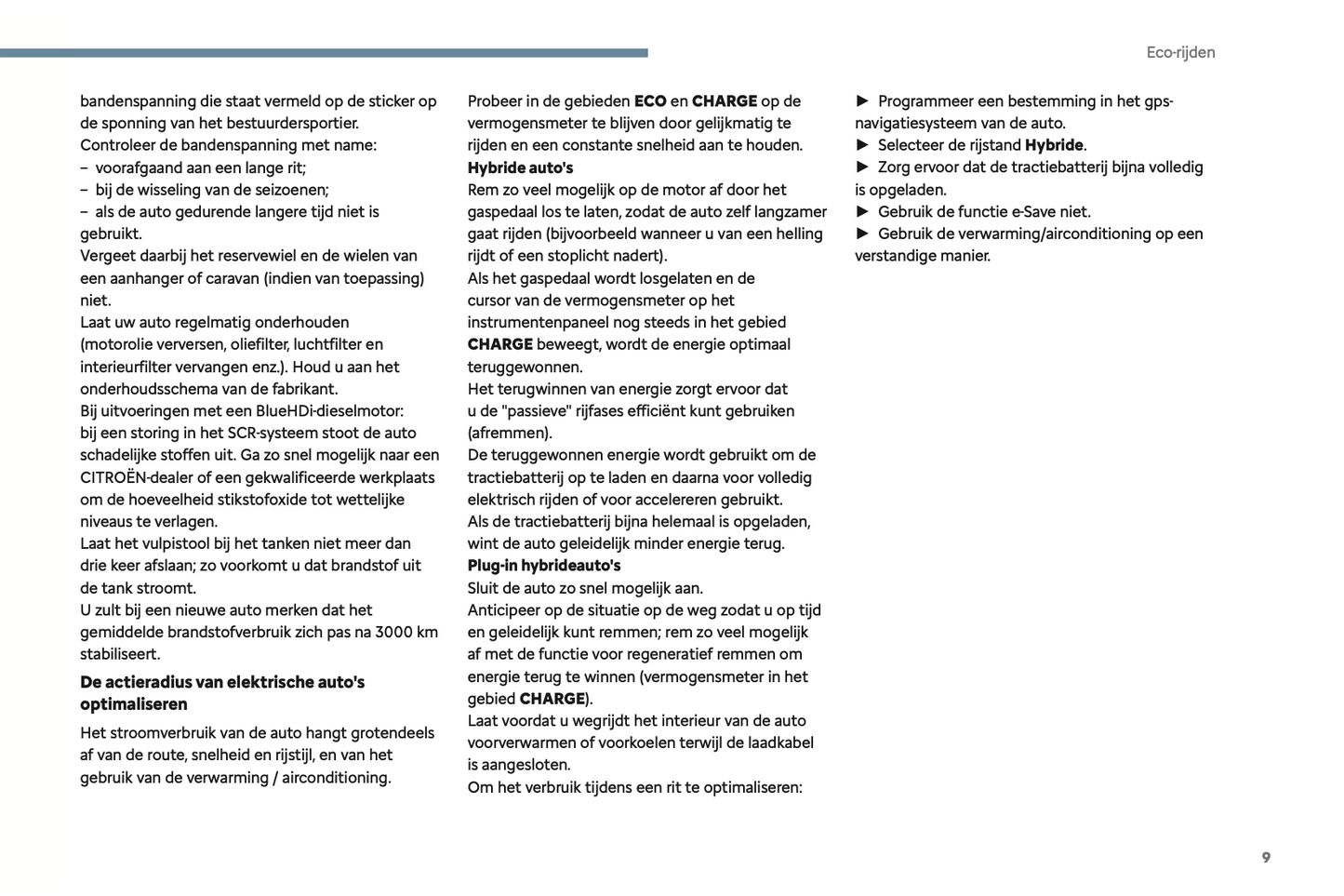 2024 Citroën C5 Aircross Owner's Manual | Dutch