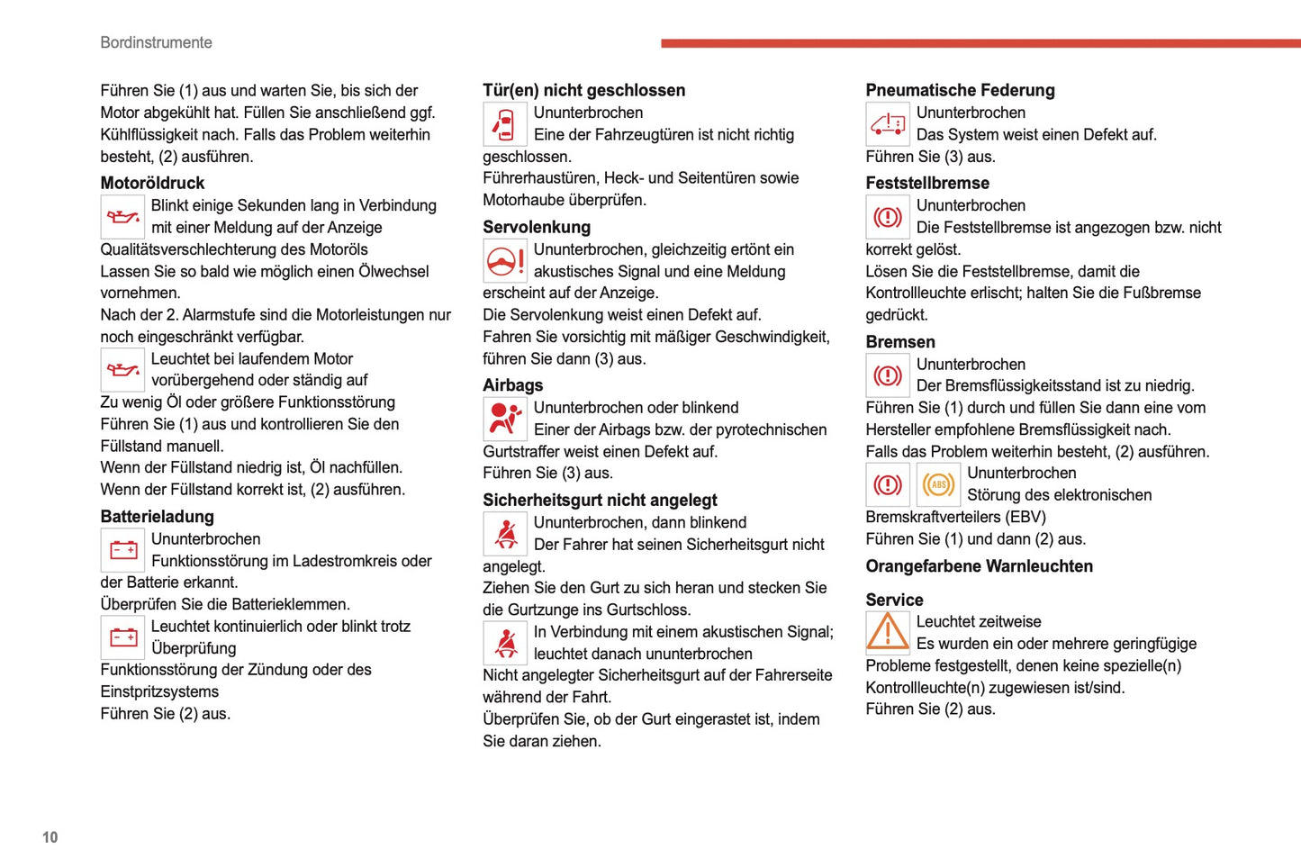 2021-2024 Citroën Jumper/Relay Owner's Manual | German