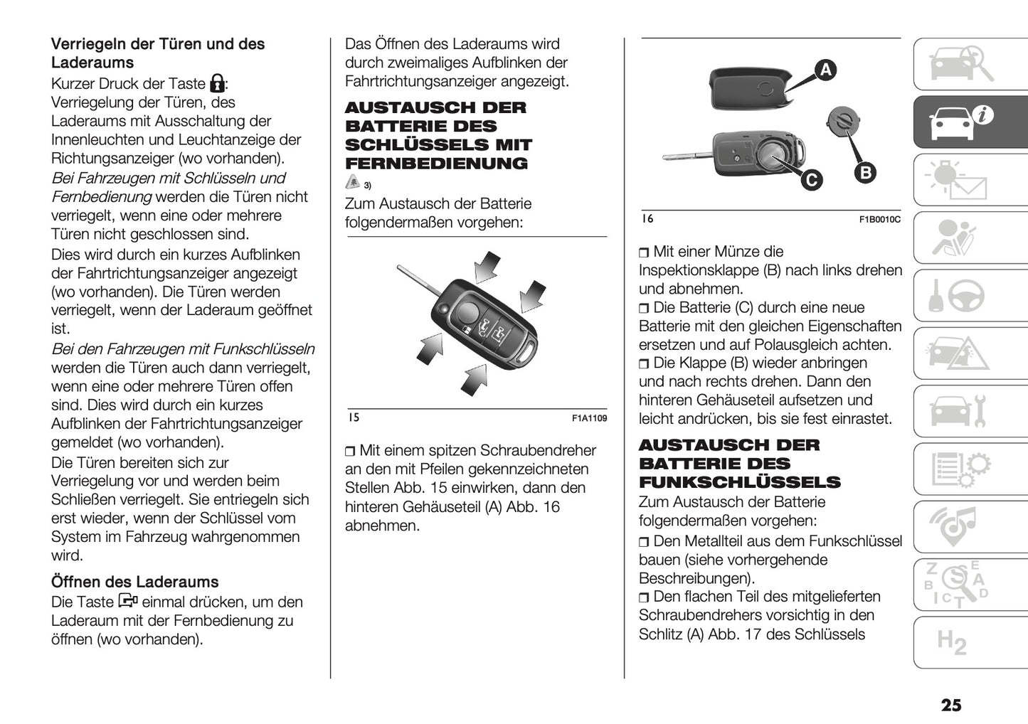 2025 Citroën Jumper/Relay Bedienungsanleitung | Deutsch