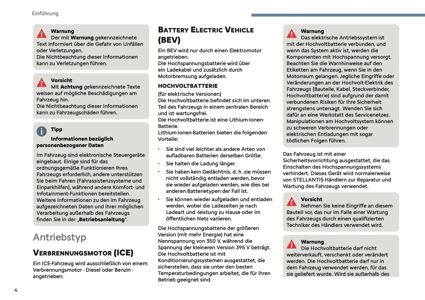 2025-2026 Citroën Jumper/Relay Bedienungsanleitung | Deutsch