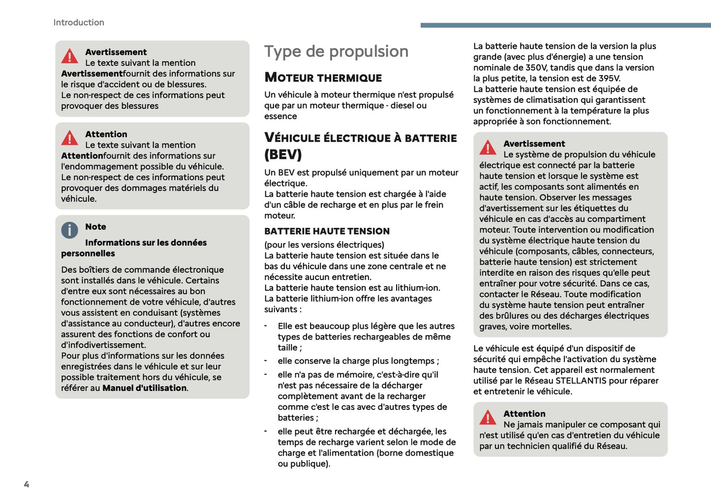 2025-2026 Citroën Jumper/Relay Owner's Manual | French