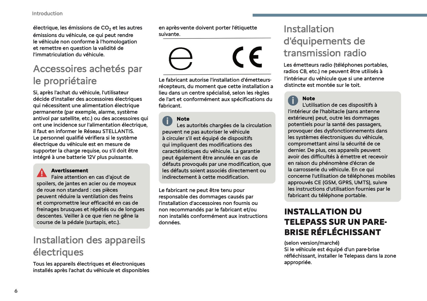 2025-2026 Citroën Jumper/Relay Owner's Manual | French