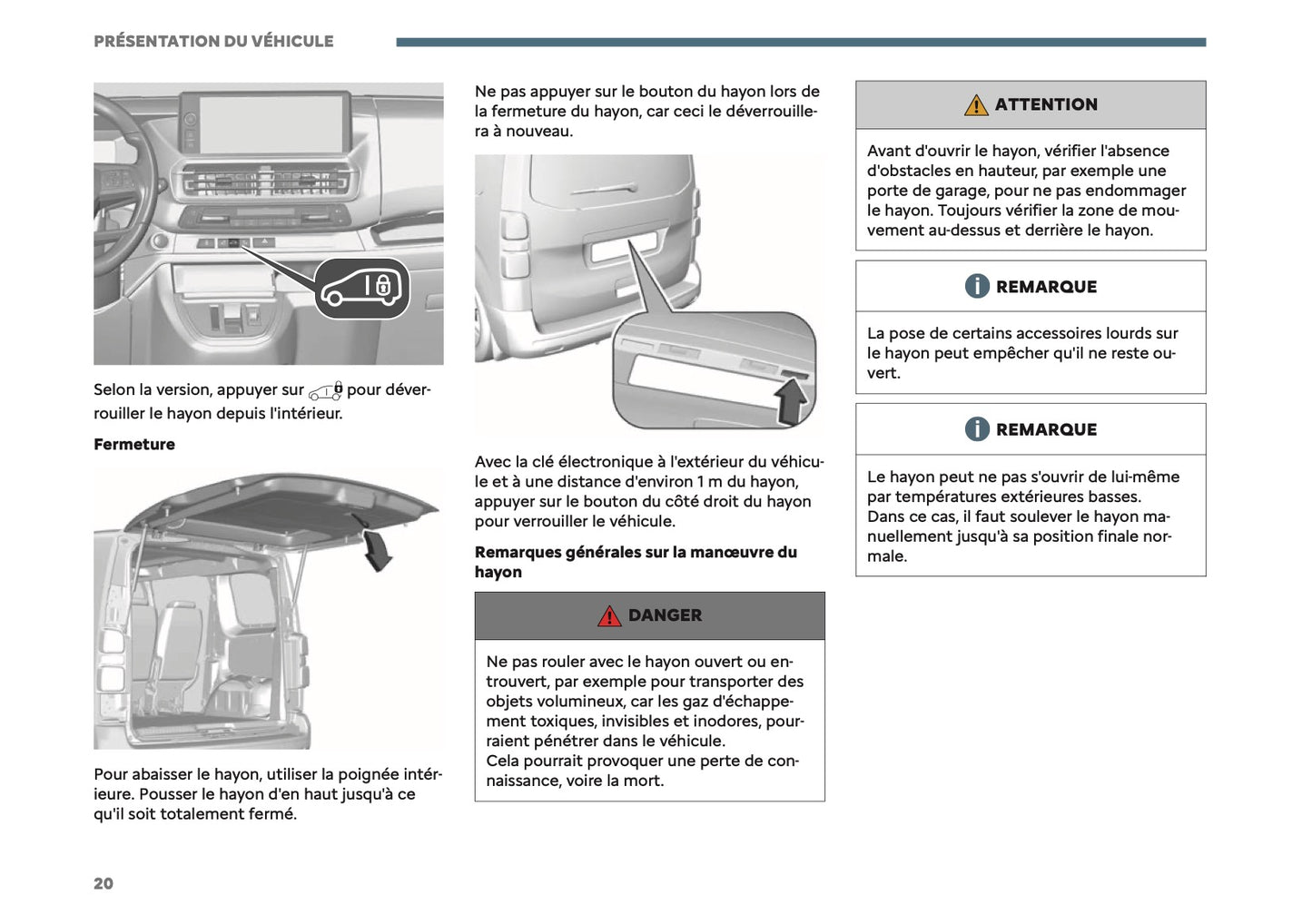 2026 Citroën Jumpy/Dispatch/SpaceTourer Owner's Manual | French