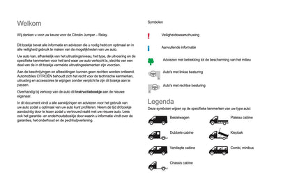 2017-2019 Citroën Jumper Gebruikershandleiding | Nederlands
