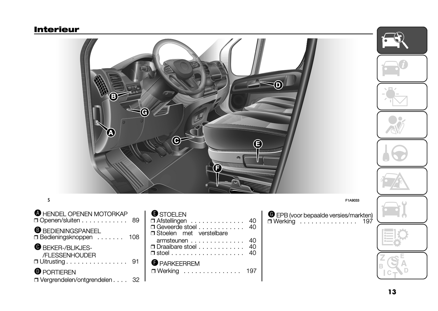 2024 Citroën Jumper/ë-Jumper/Relay/ë-Relay Gebruikershandleiding | Nederlands