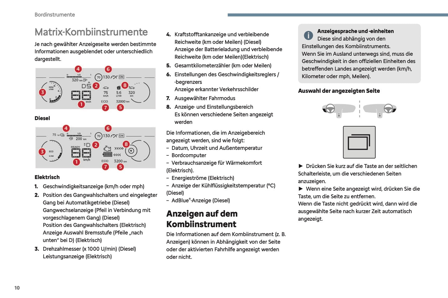 2024-2025 Citroën Jumpy/Dispatch/SpaceTourer Bedienungsanleitung | Deutsch
