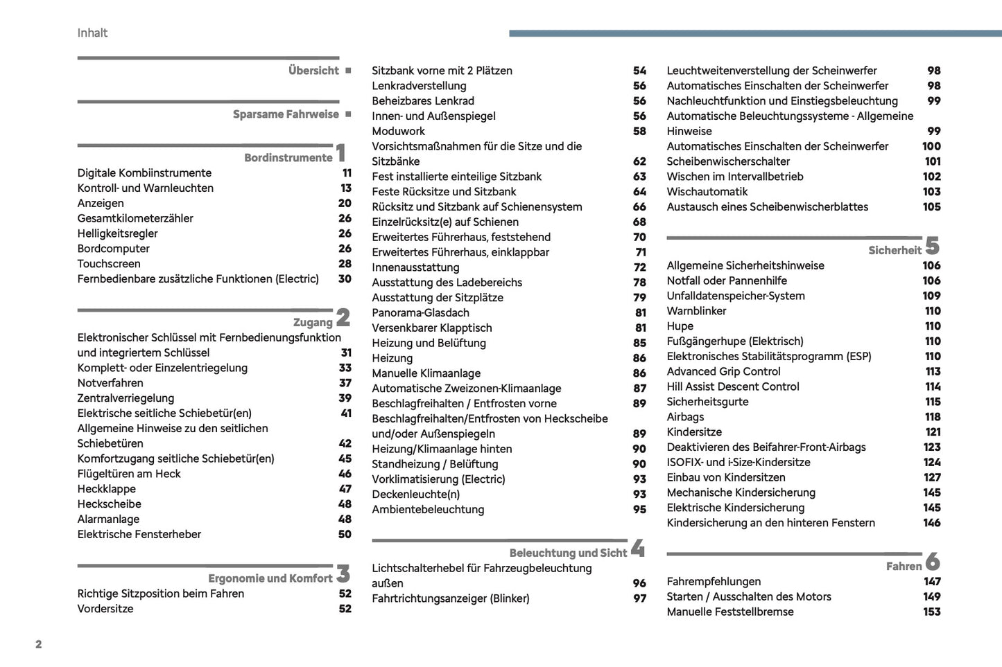 2024-2025 Citroën Jumpy/Dispatch/SpaceTourer Bedienungsanleitung | Deutsch