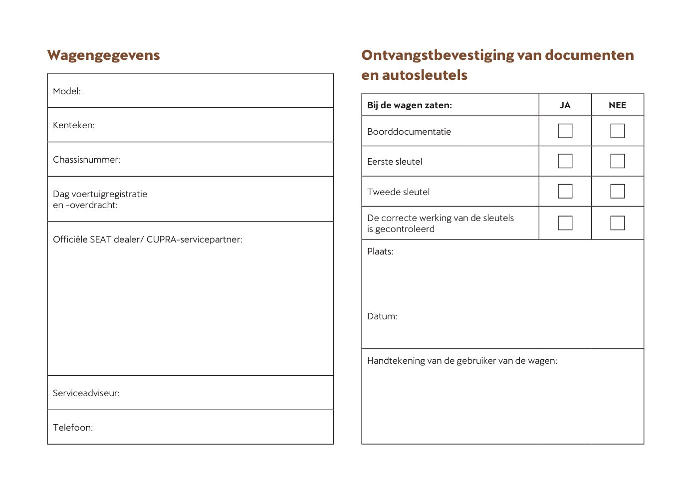 2024-2025 Cupra Terramar Owner's Manual | Dutch