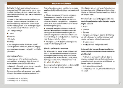 2025-2026 Cupra Terramar Owner's Manual | Dutch