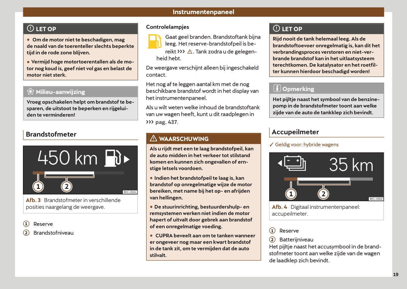 2025-2026 Cupra Terramar Owner's Manual | Dutch