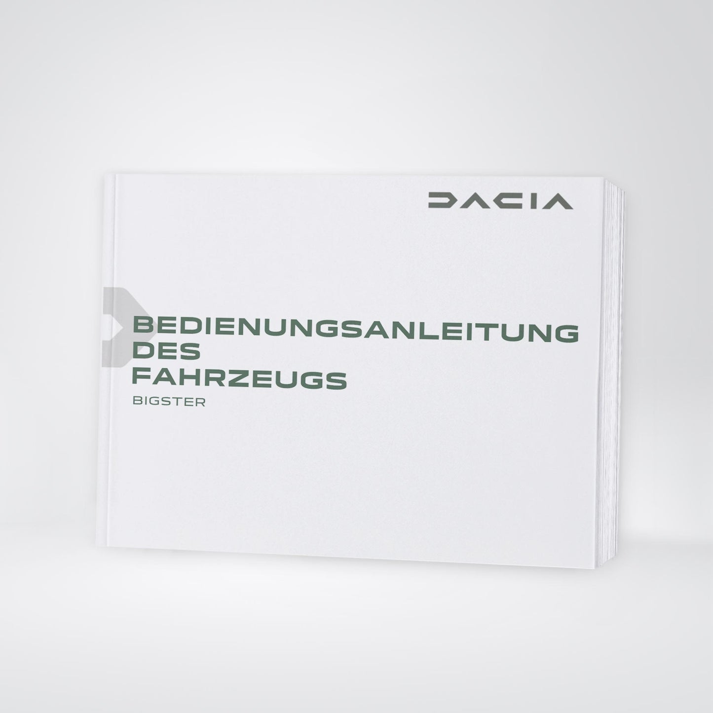 2025-2026 Dacia Bigster Owner's Manual | German