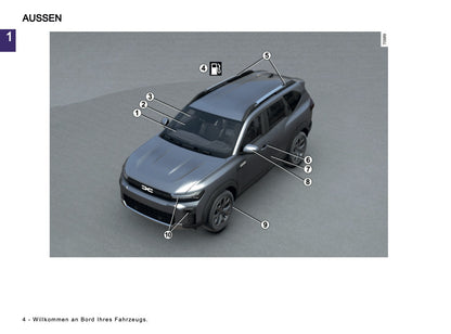 2025-2026 Dacia Bigster Owner's Manual | German