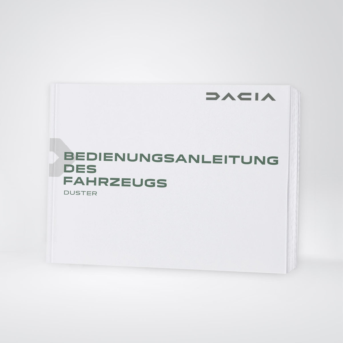 2026 Dacia Duster Owner's Manual | German
