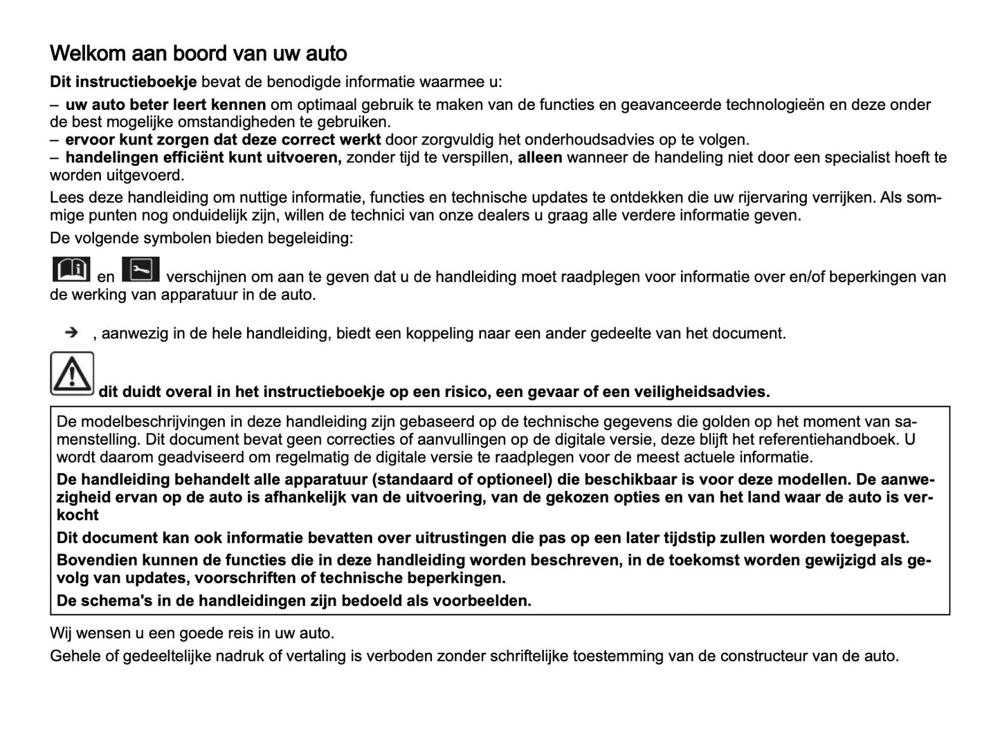 2026 Dacia Duster Owner's Manual | Dutch