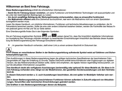 2026 Dacia Duster Owner's Manual | German