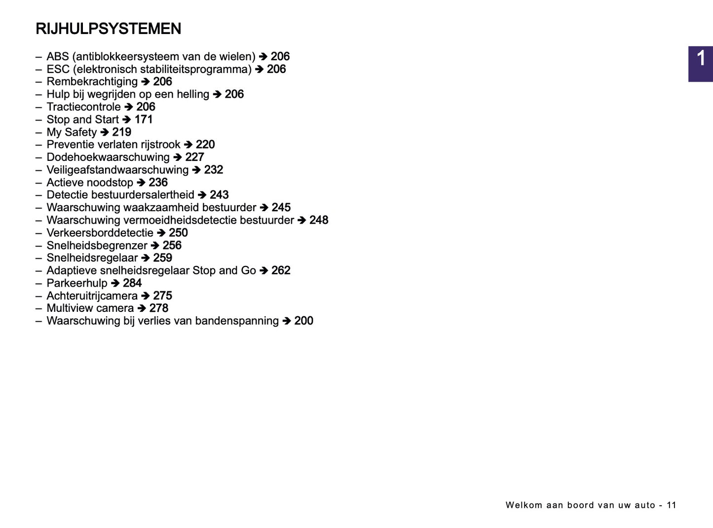 2026 Dacia Duster Owner's Manual | Dutch