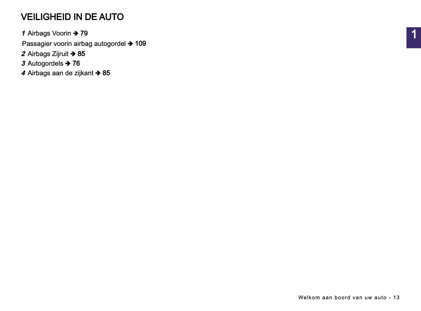 2026 Dacia Duster Owner's Manual | Dutch