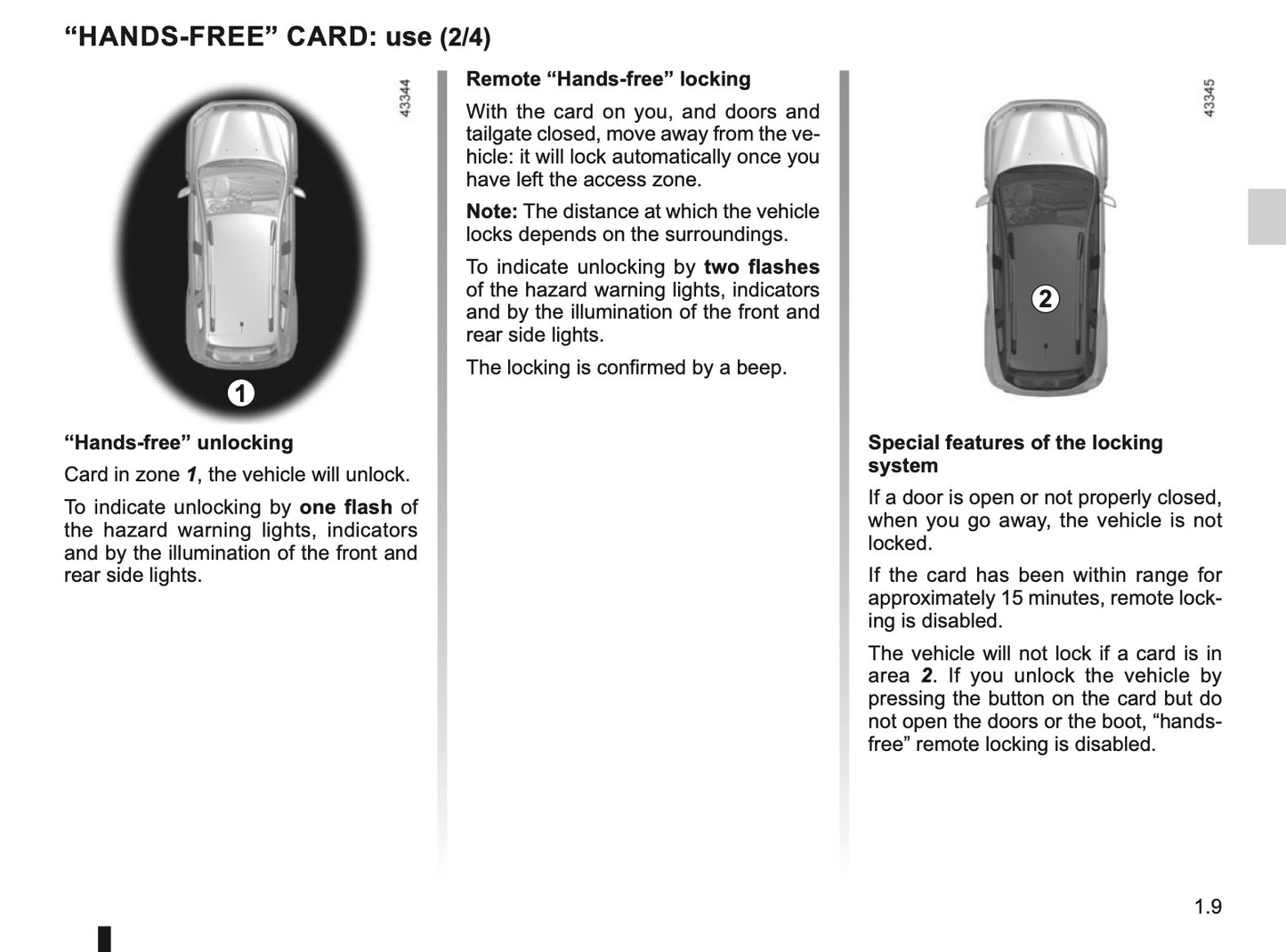 2018-2021 Dacia Duster Owner's Manual | English