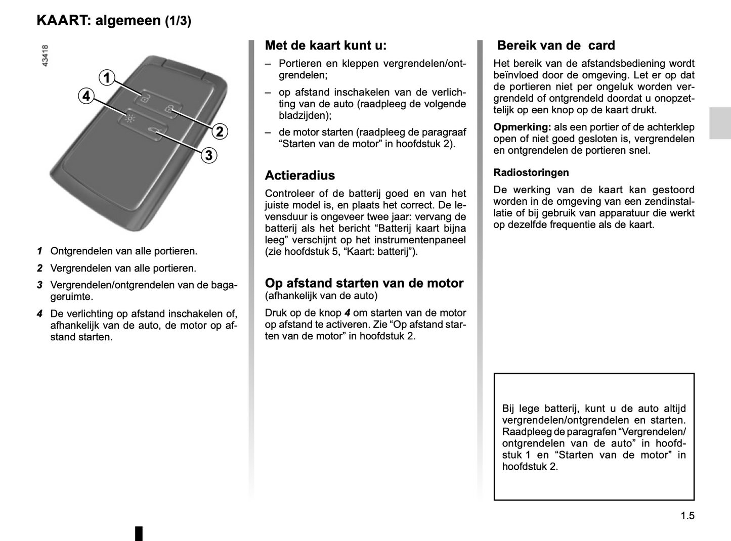 2022-2023 Dacia Duster Owner's Manual | Dutch