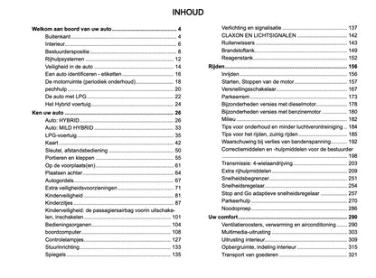 2025-2026 Dacia Duster Owner's Manual | Dutch