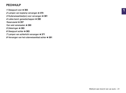 2025-2026 Dacia Duster Owner's Manual | Dutch