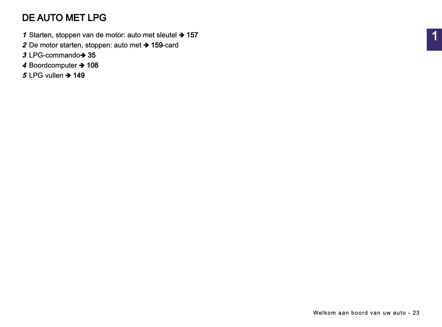 2025-2026 Dacia Duster Owner's Manual | Dutch