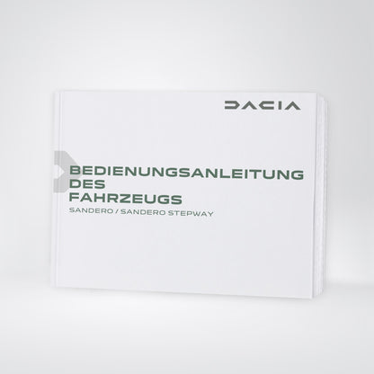 2025-2026 Dacia Sandero/Sandero Stepway Owner's Manual | German