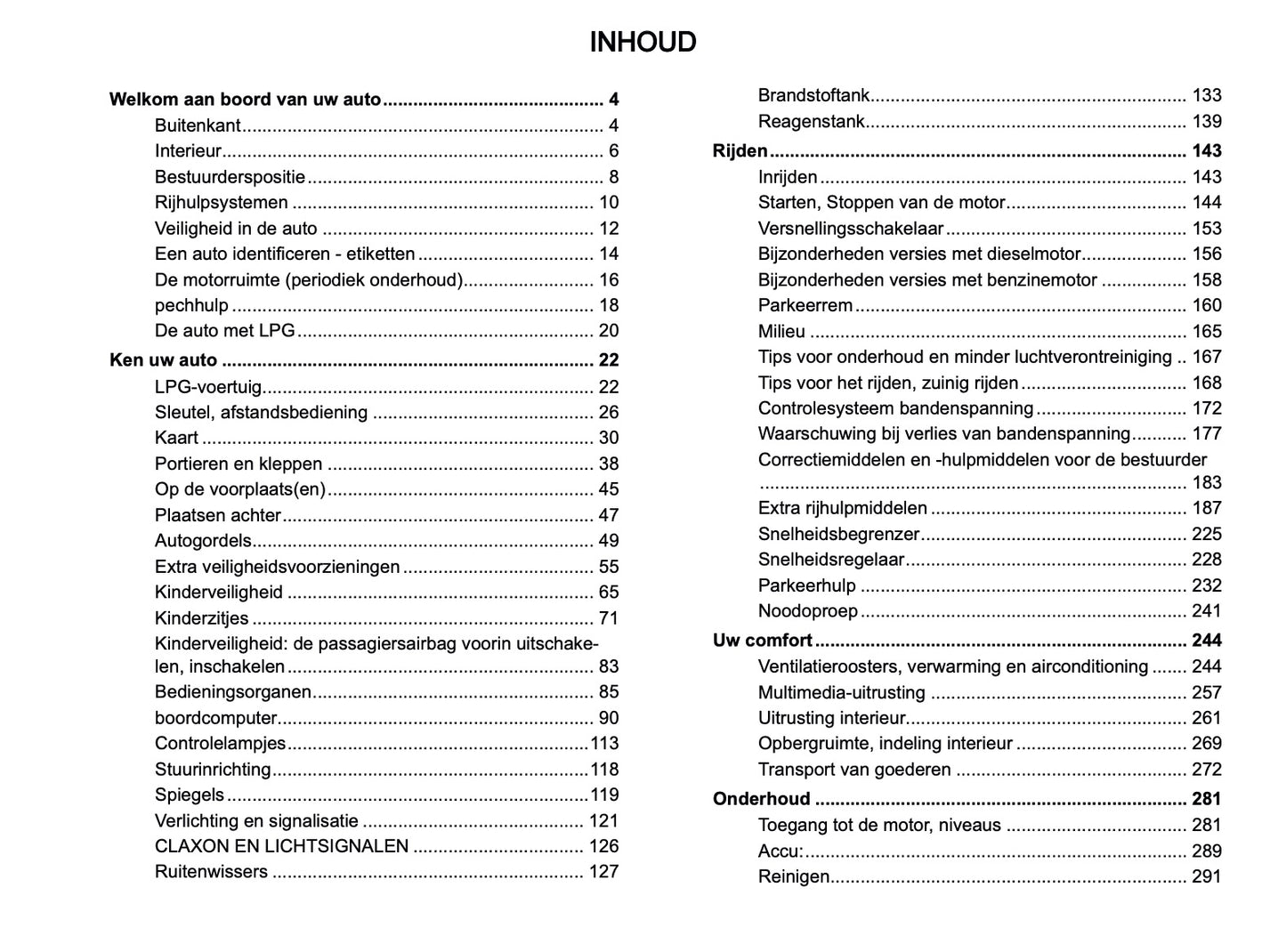 2024-2025 Dacia Sandero/Sandero Stepway Gebruikershandleiding | Nederlands