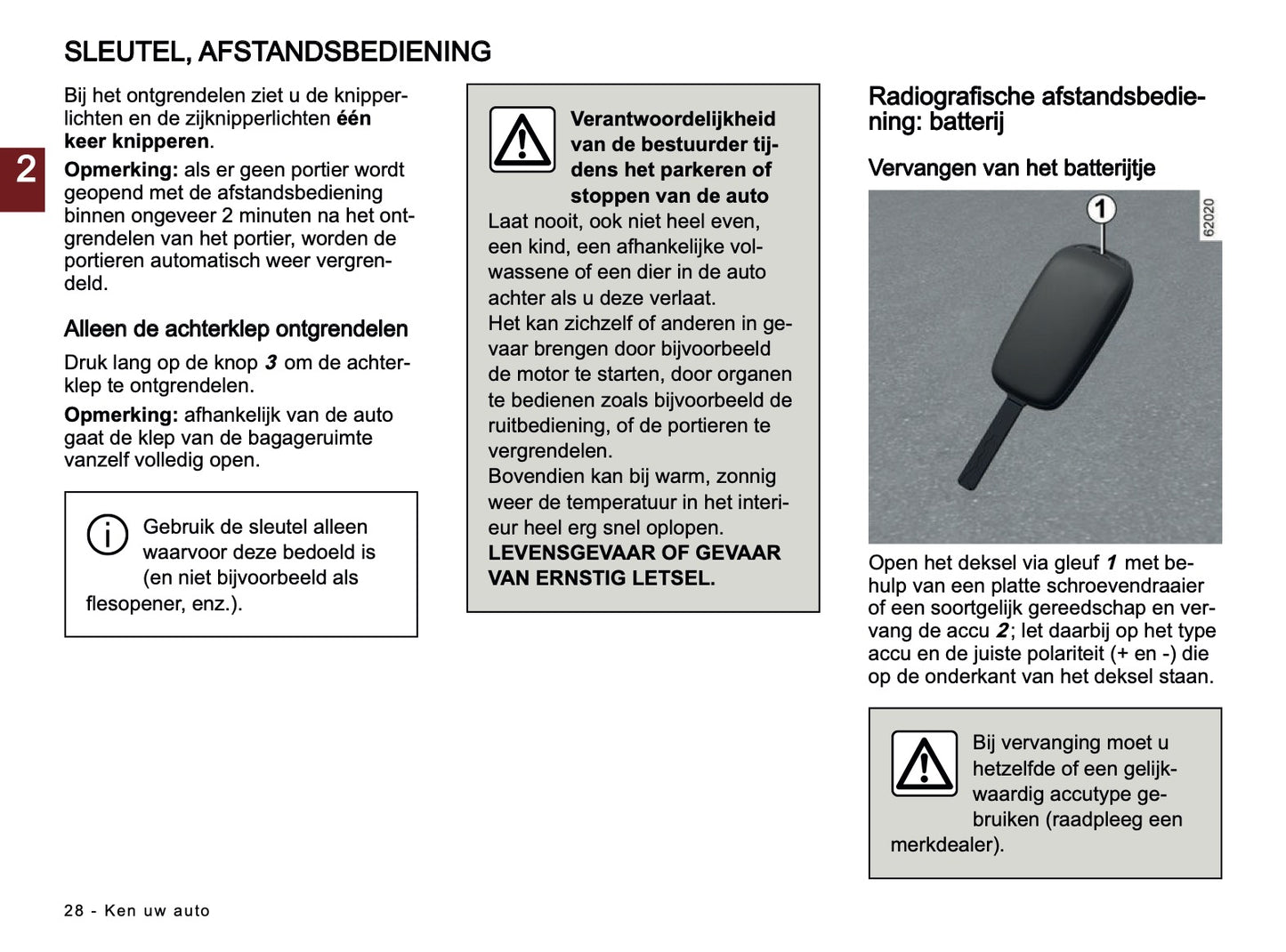 2024-2025 Dacia Sandero/Sandero Stepway Gebruikershandleiding | Nederlands