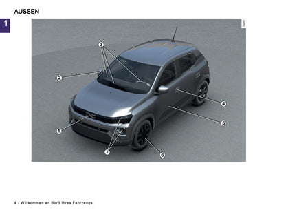 2026 Dacia Spring Electric Bedienungsanleitung | Deutsch