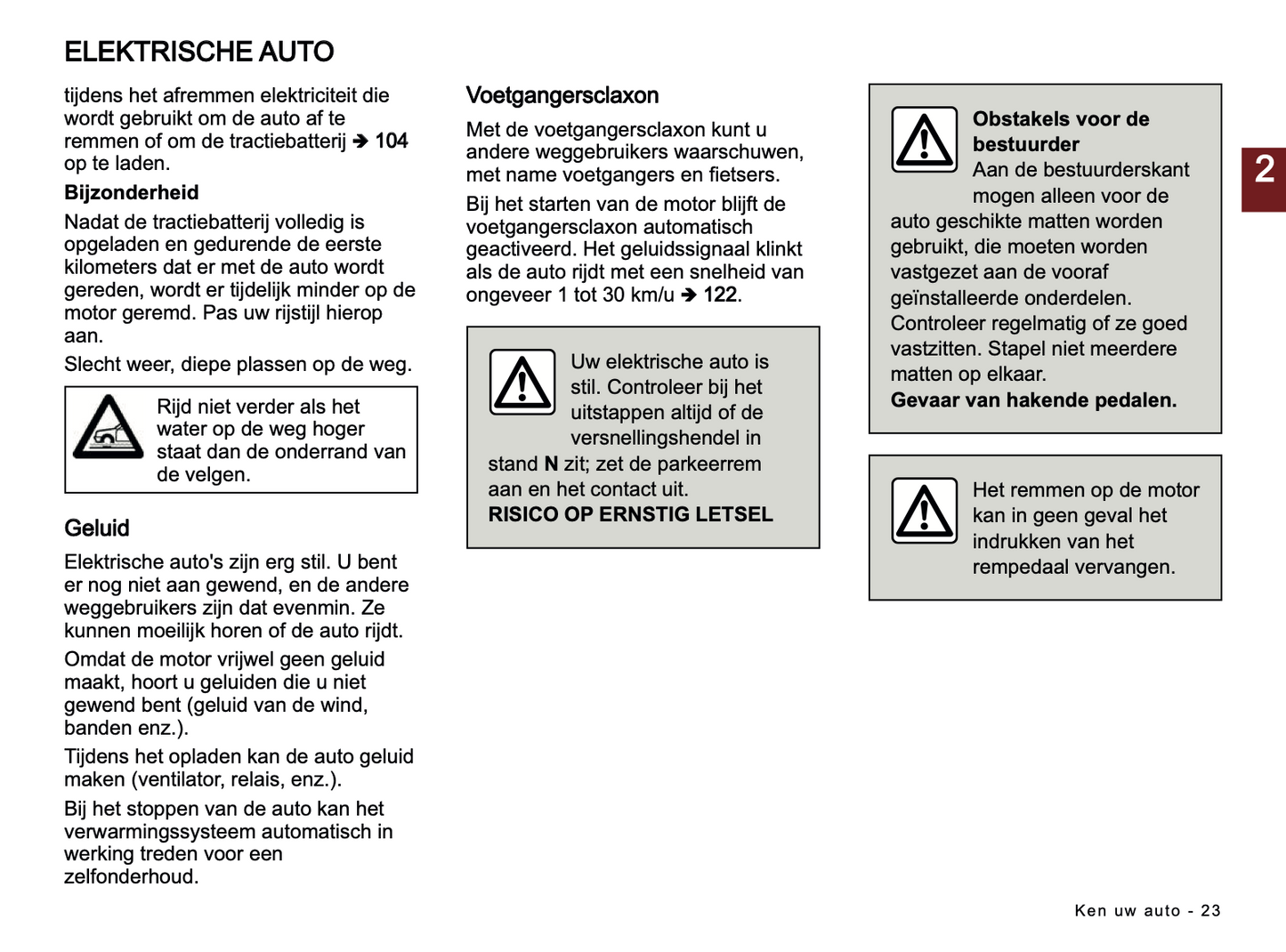 2024 Dacia Spring Electric Gebruikershandleiding | Nederlands