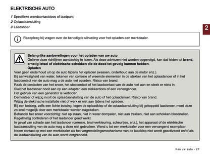 2024 Dacia Spring Electric Gebruikershandleiding | Nederlands