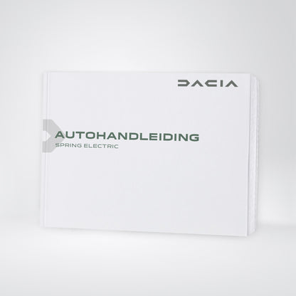 2026 Dacia Spring Electric Owner's Manual | Dutch