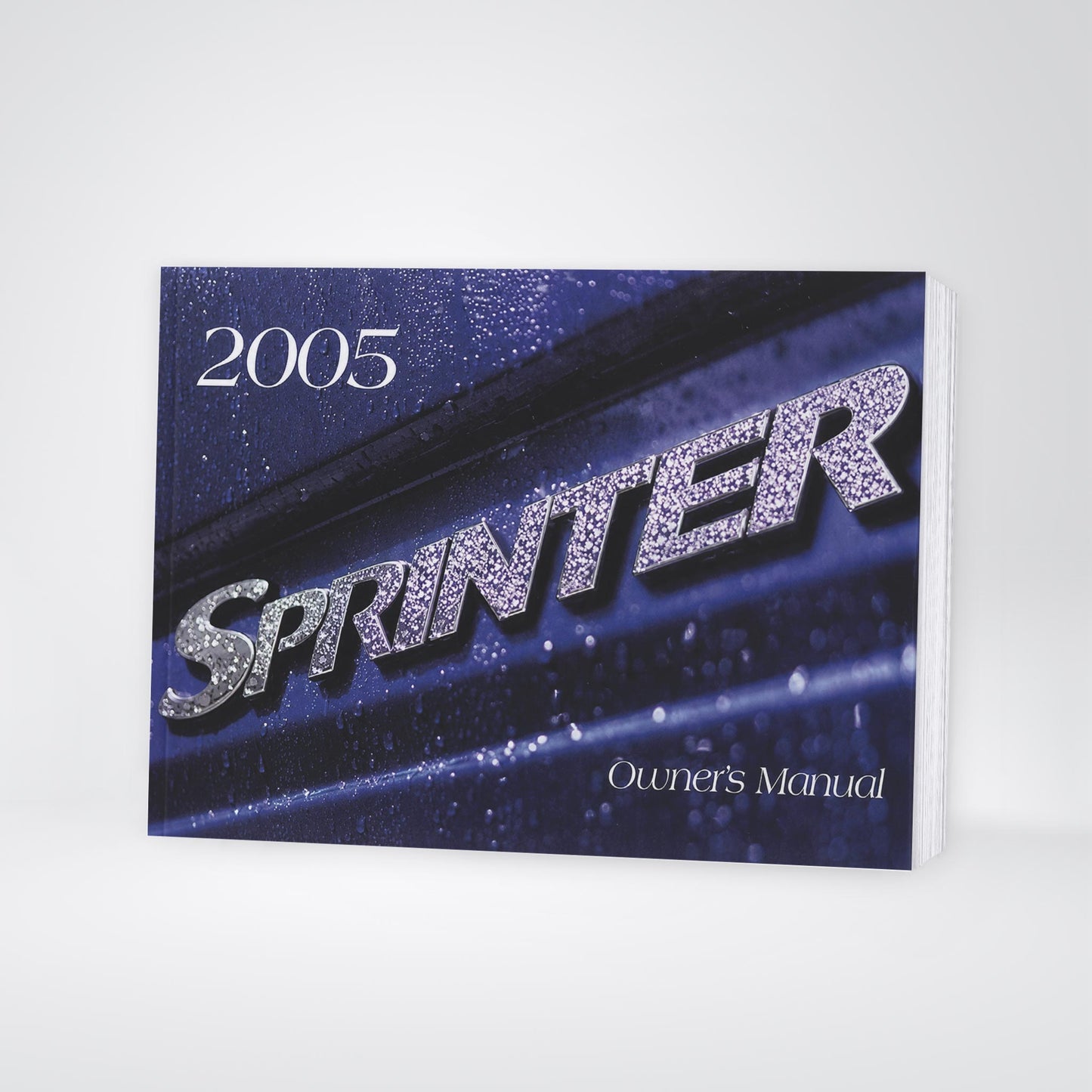 2005 Dodge Sprinter Owner's Manual | English US