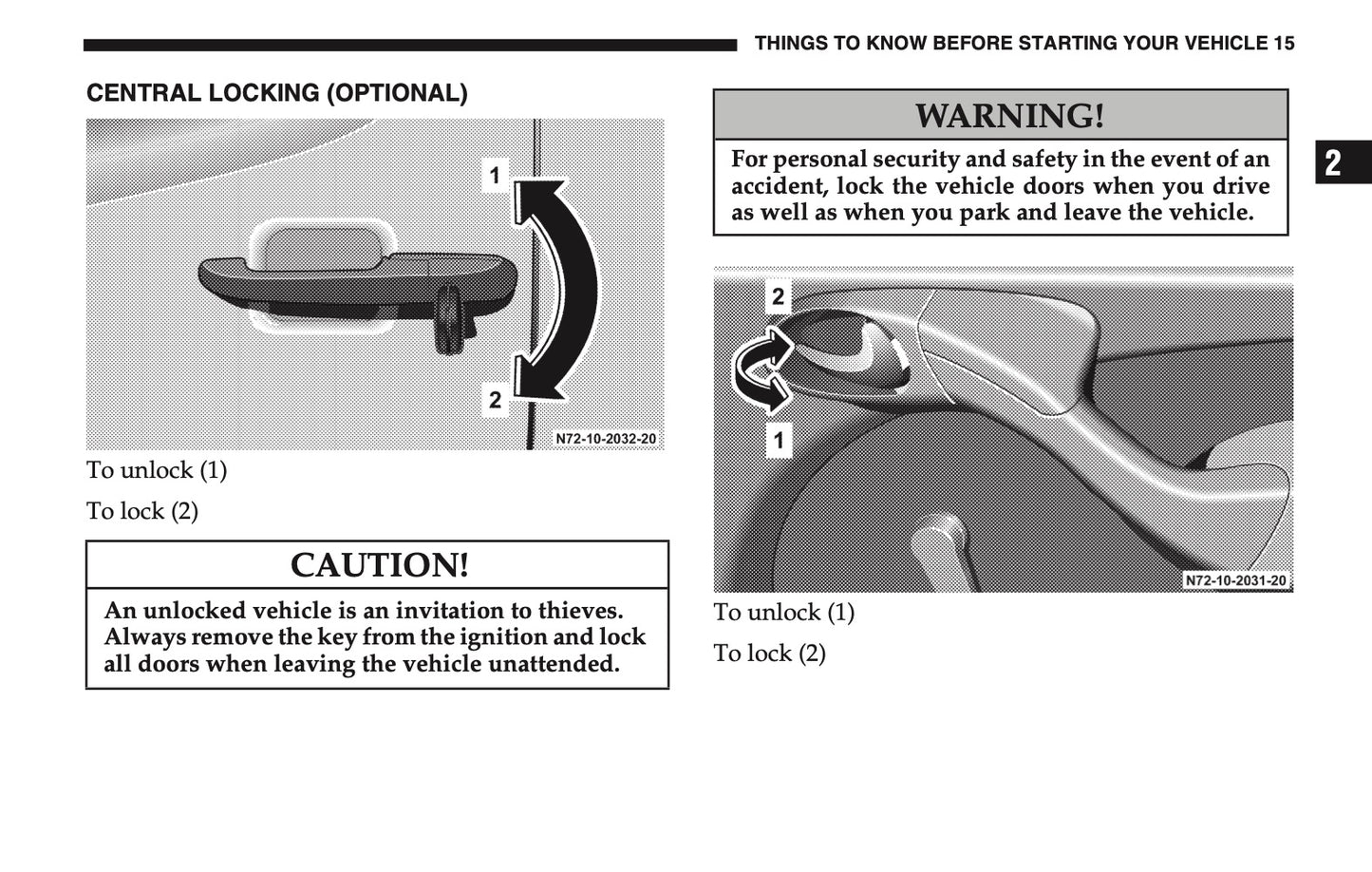 2005 Dodge Sprinter Owner's Manual | English US