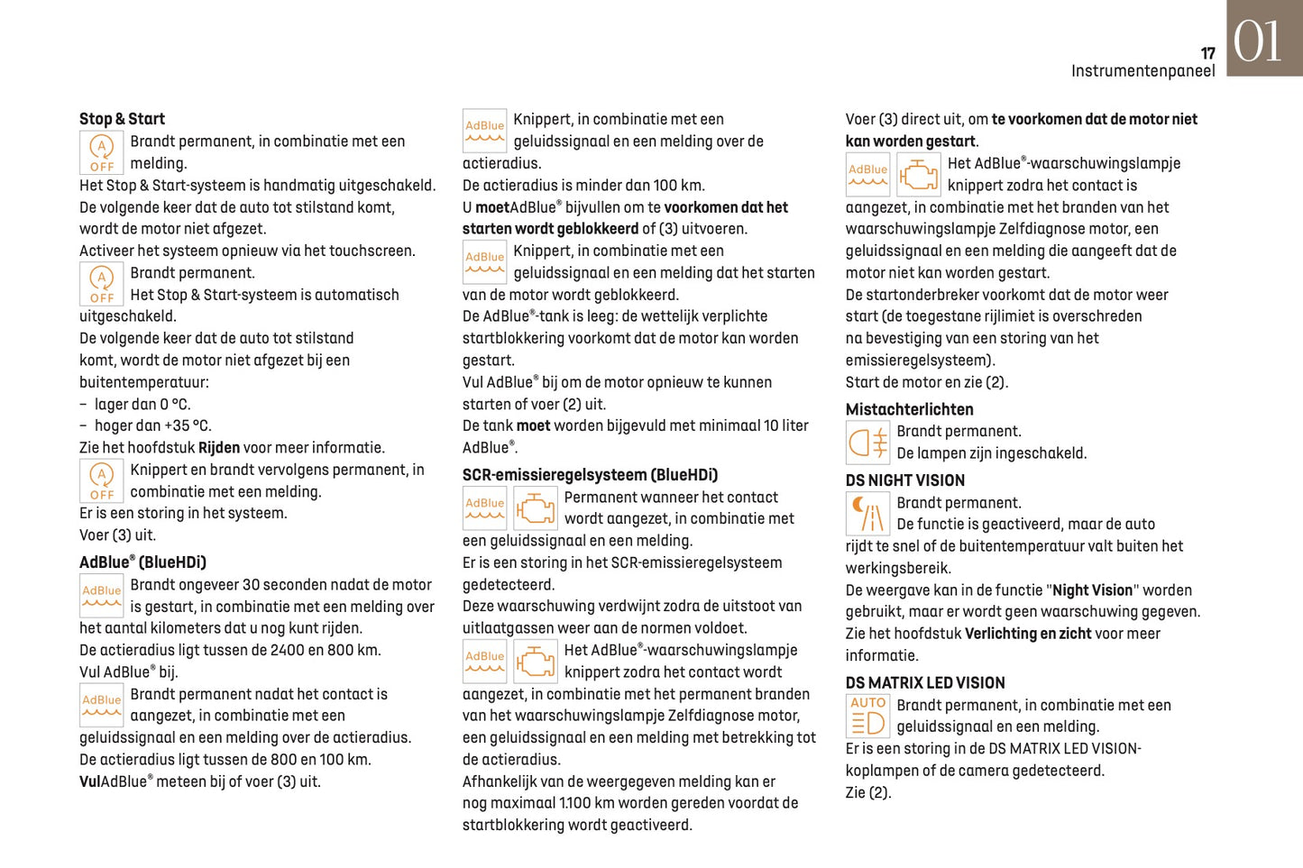 2022-2023 DS Automobiles DS 4 Gebruikershandleiding | Nederlands