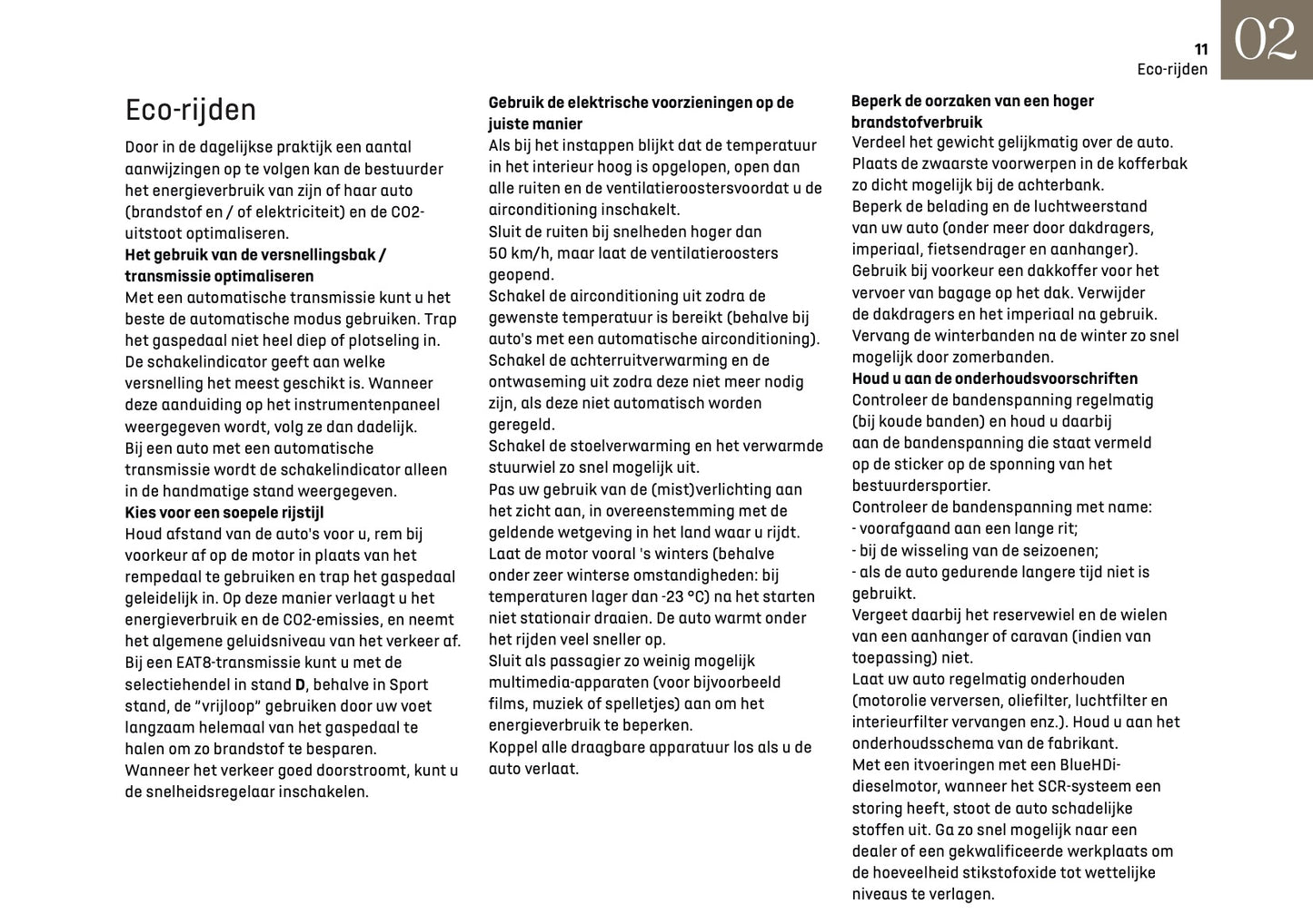 2024-2025 DS Automobiles DS 4 Gebruikershandleiding | Nederlands
