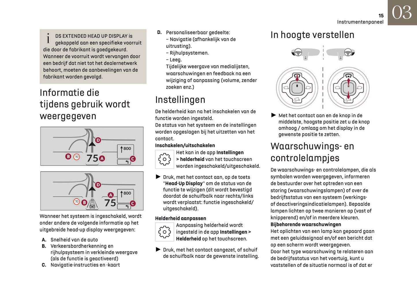 2024-2025 DS Automobiles DS 4 Gebruikershandleiding | Nederlands