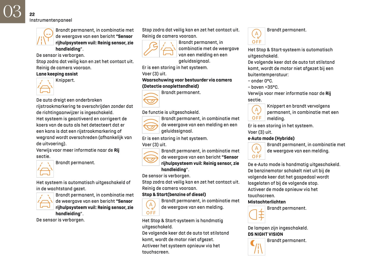 2024-2025 DS Automobiles DS 4 Gebruikershandleiding | Nederlands