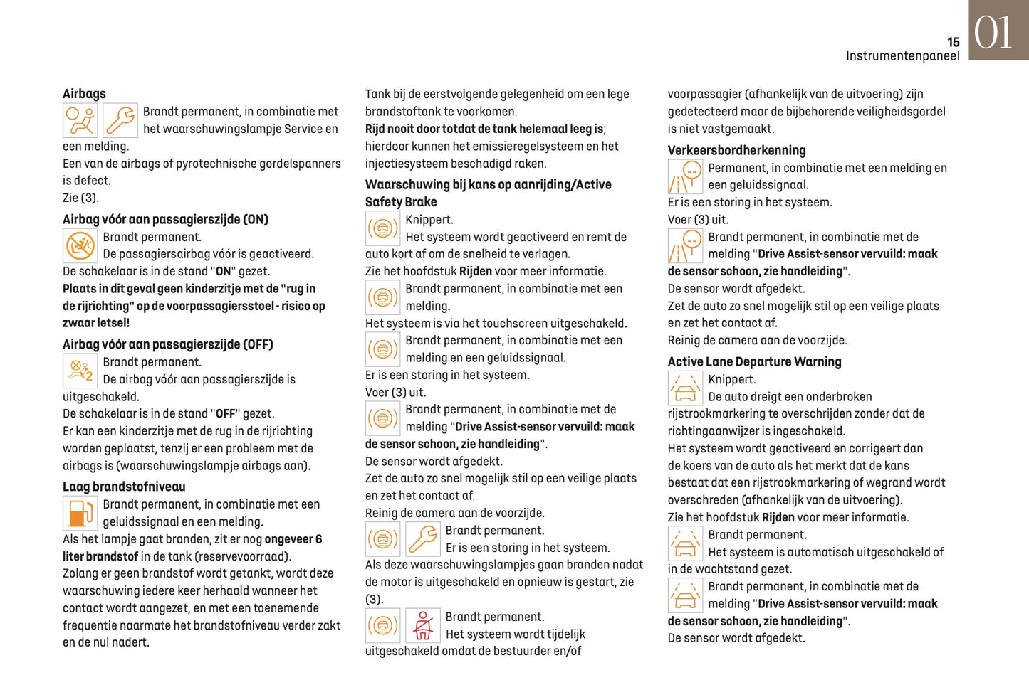 2023-2025 DS Automobiles DS 7 Owner's Manual | Dutch
