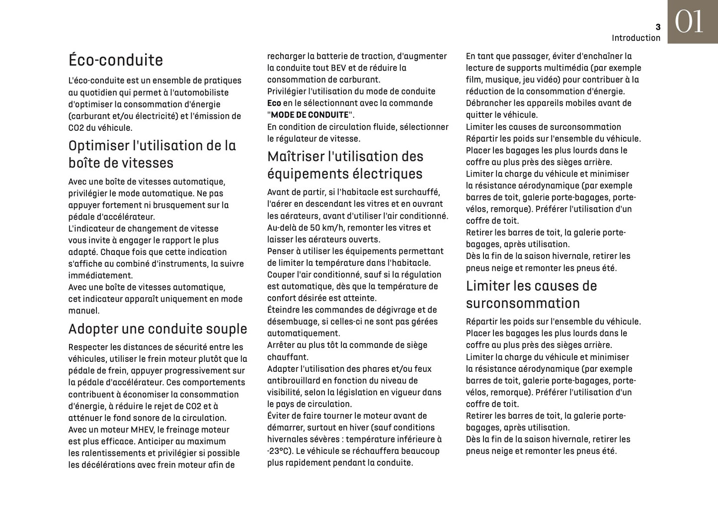 2025 DS Automobiles DS 3 Owner's Manual | French