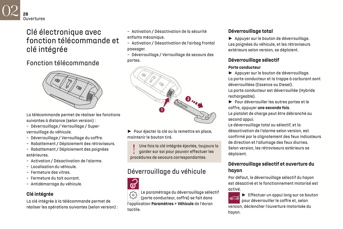 2022-2023 DS Automobiles DS 4 Owner's Manual | French