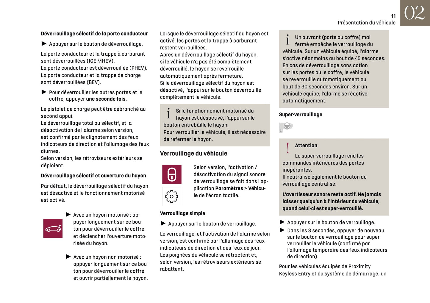 2025 DS Automobiles N4 Owner's Manual | French