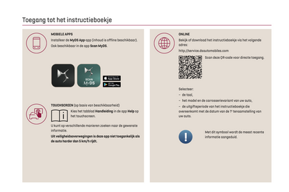 2022-2023 DS Automobiles DS 7 Gebruikershandleiding | Nederlands