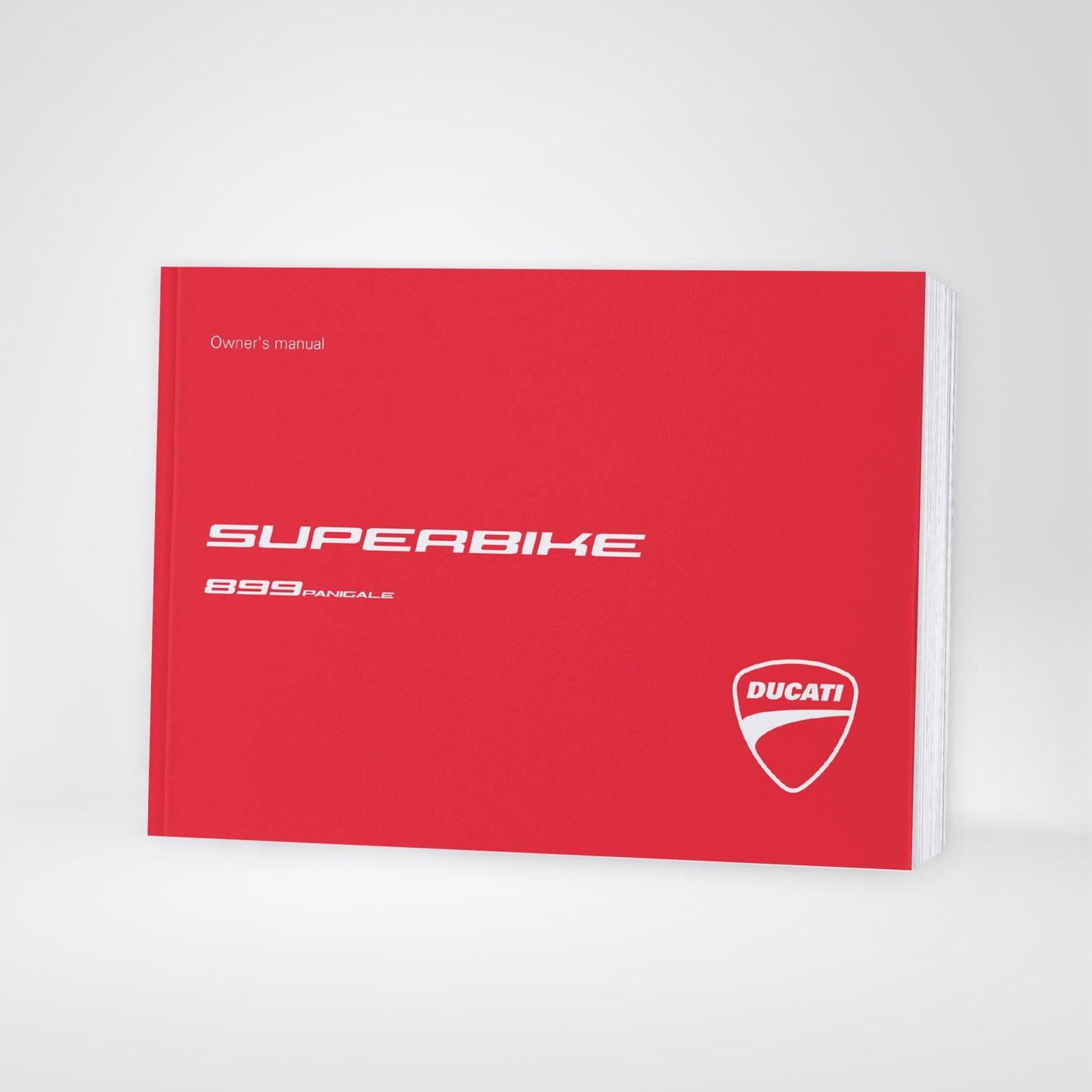 2014 Ducati 899 Paginale Owner's Manual | English