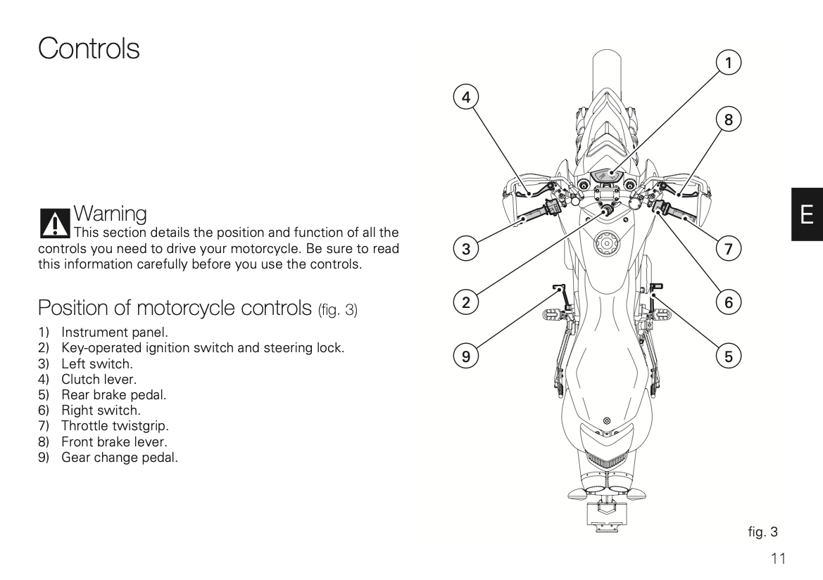 2008 Ducati Hypermotard 1100S/1100 Owner's Manual | English