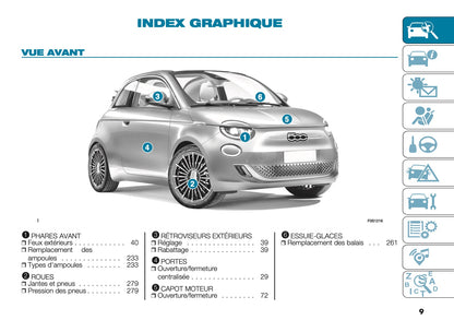 2025 Fiat 500e Owner's Manual | French